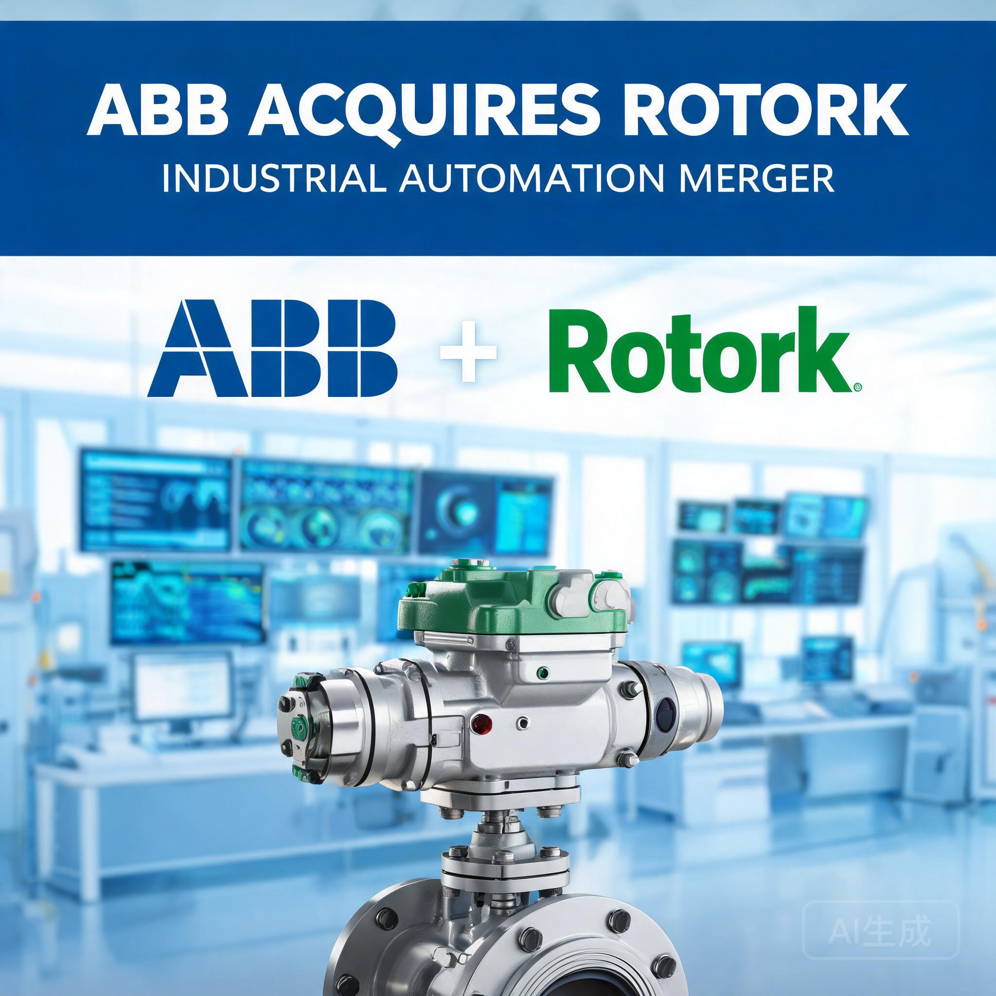ABB收购Rotork，加码过程自动化版图布局