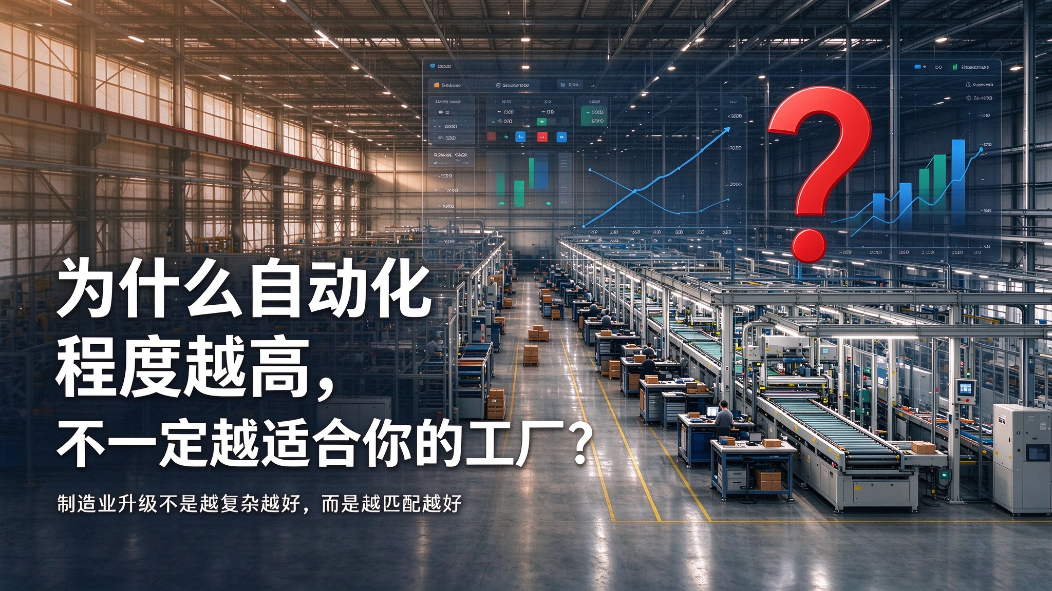 为什么自动化程度越高，不一定越适合你的工厂？